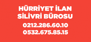 Hürriyet İlan Silivri Büroları